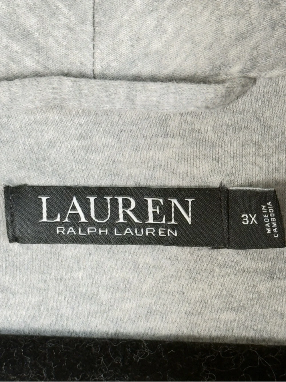 Lauren Ralph Lauren Quilted Shawl Collar Robe – Heather Grey Size 3X